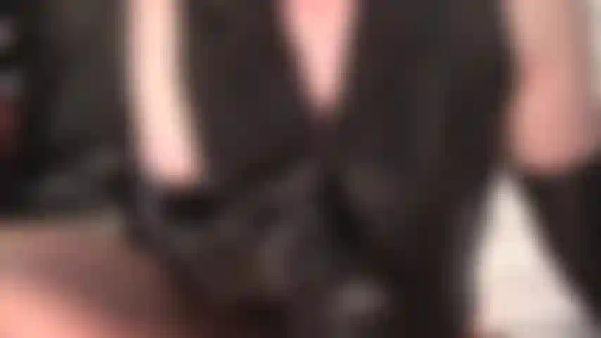 Oh, you love tits and cock - Her sheer lace bra