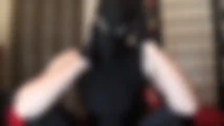 Fétichiste du lycra avec capuche - combinaison, gants et masque vous excitent.