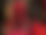 Leggings métalliques brillants rouges, adoration du cul, collants et talons hauts sexy.