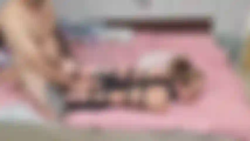 bondage nylon pants, face fuck, assjob, cum shot