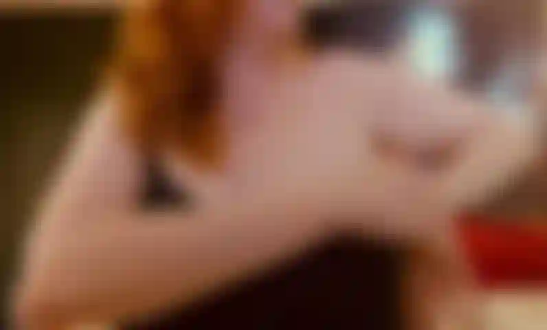 Lotion titty tease.