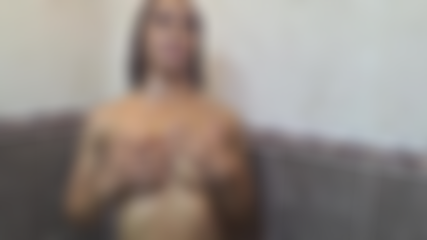 I play with my tits while taking a shower