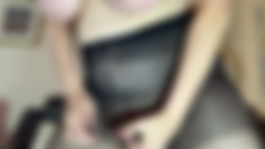 topless and then lie down with sheer black hose on, a hole in crotch for easy playing action