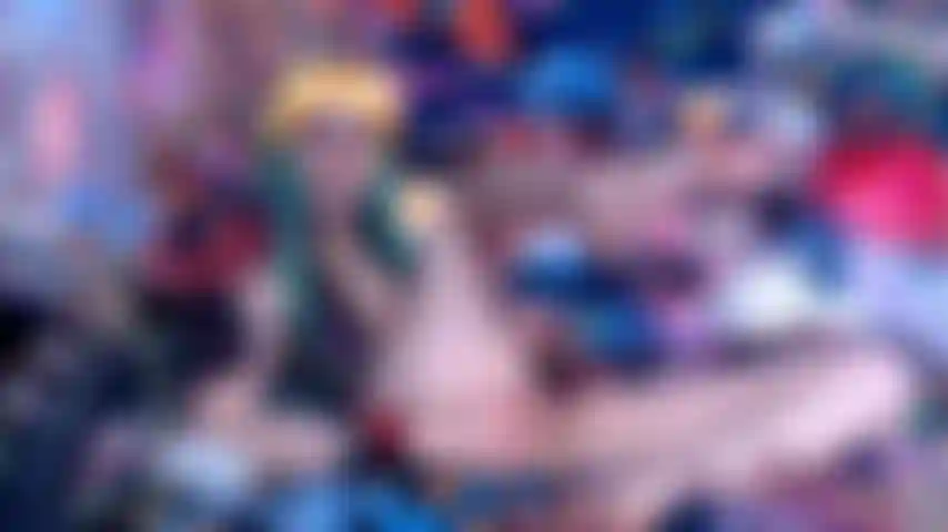 Compte à rebours de sperme de farce de gomme collante.