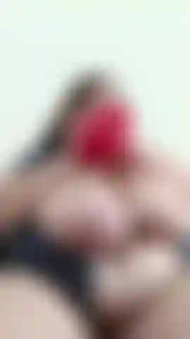 blowing up huge balloon