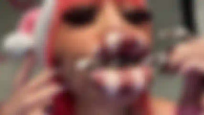 XXXL Lips+Oreo Candy Cane