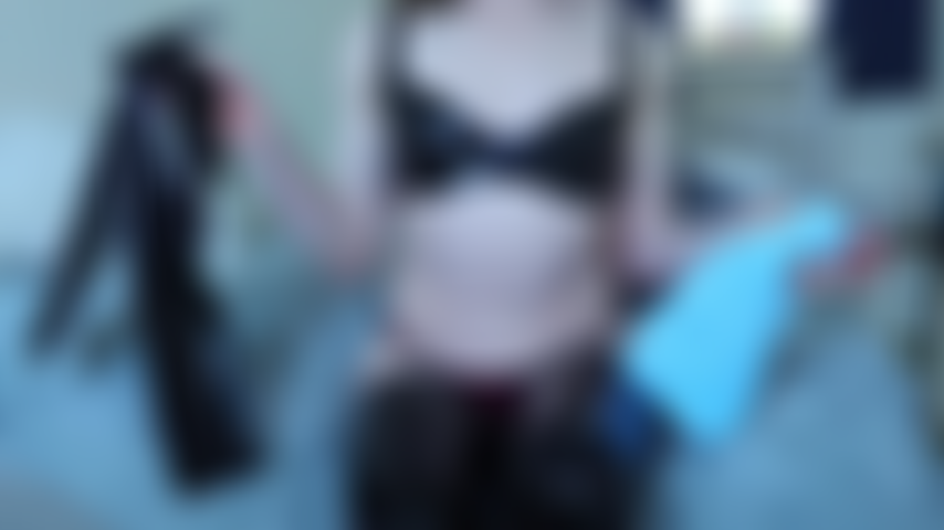 Gants et bas en latex, joi, regardez-moi en lingerie en