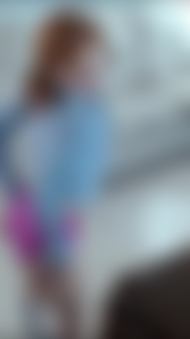 La rousse et sa passion.