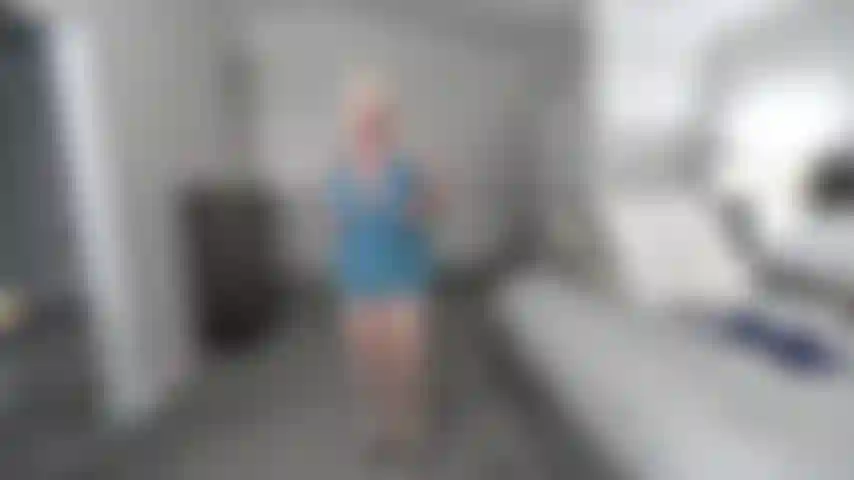 LARRYB84---DRESS TEASE WITH HIGH HEELS--SLOWLY RIDDING YOUR BLACK COCK LARRY