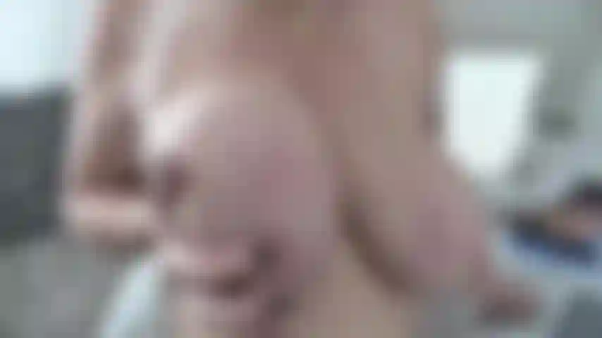 POV OF NIPPLES & TITS JIGGLED IN HANDS WITH BLACK NAIL POLISH---ASS IN A G-STRING