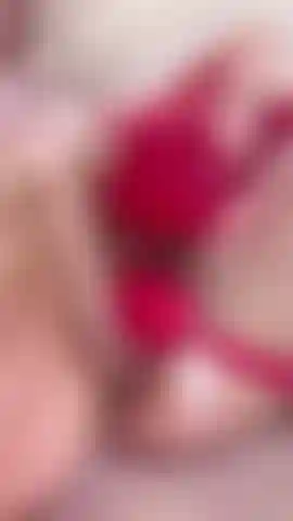 Teasing my pussy and clit with my rose toy