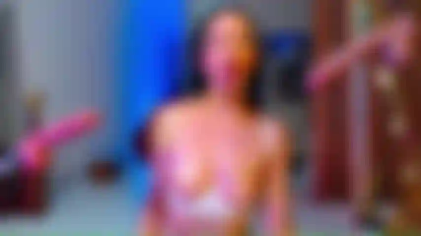 Drooling over two dicks! Boobs with oil