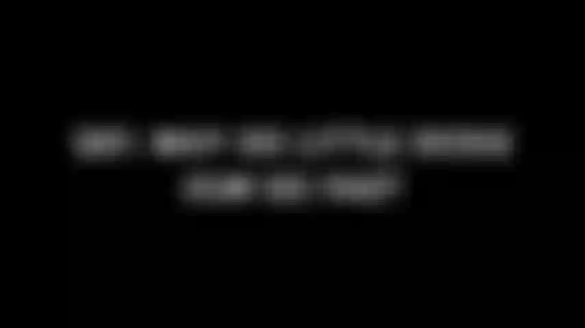 261. Pourquoi les petites bites jouissent-elles si vite.