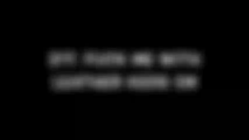 217 Baise-moi avec des keds en cuir.