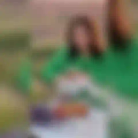 Moi dans un champ de lavande...