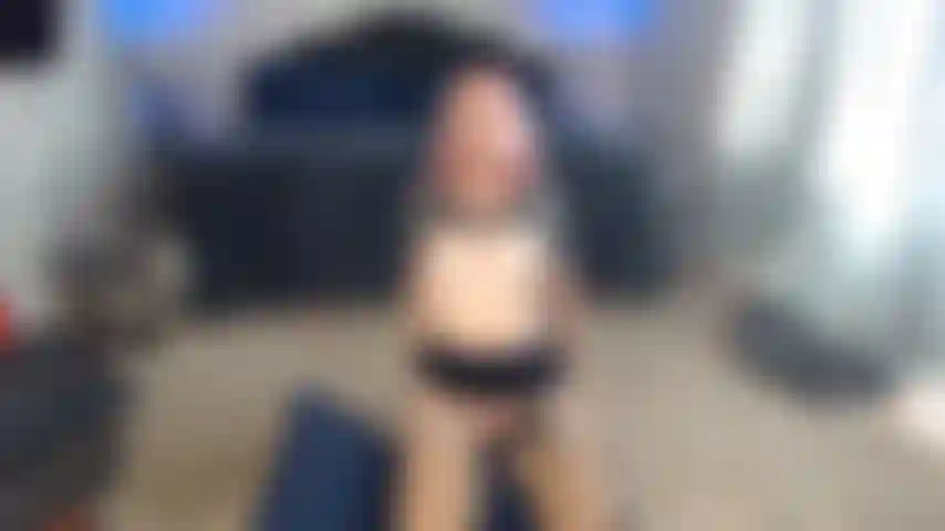 L'orgasme wand sur les genoux.