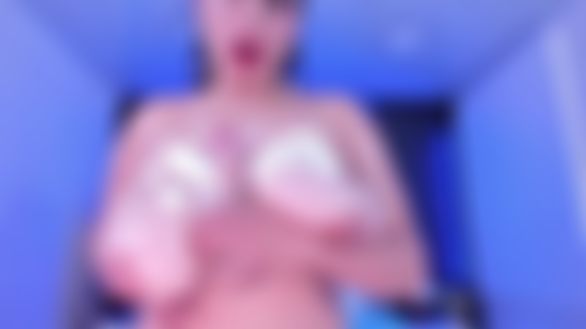 I FUCK MY TITS UNTIL YOU GIVE ME YOUR CUM
