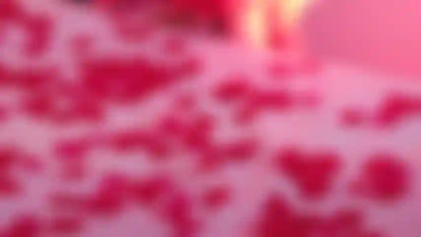 Surprise de la saint-valentin.