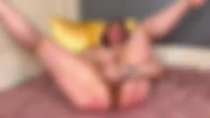 Gagged and fucking my tight little pussy