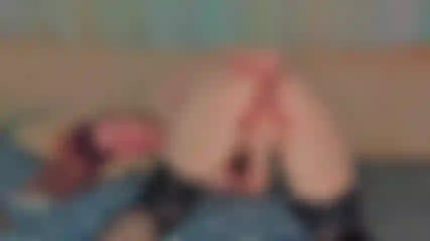 Double penetration with glass toys