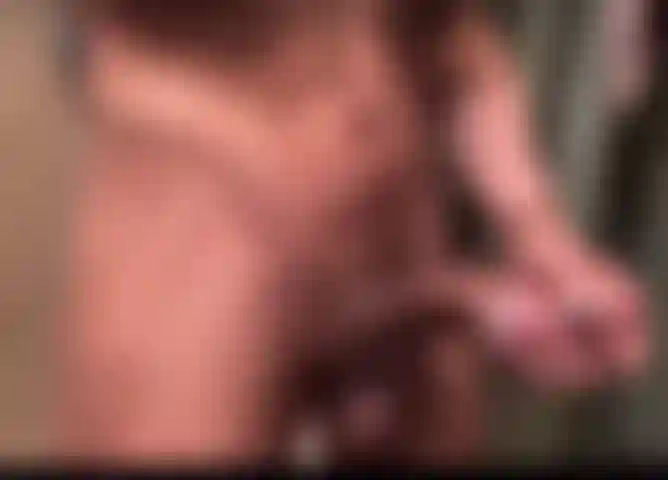 Standing up milking my 10 inch dick pulling out A  RIVER OF CUM