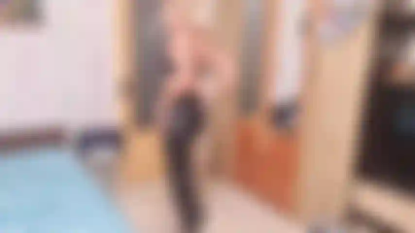 leather skirt tease, high heels, lap dance