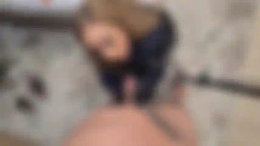 leather gloves, pov blowjob, handjob, cum on face and on gloves