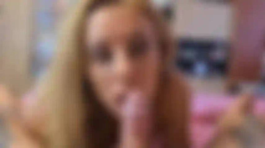 pov sensual blowjob, cum swallow