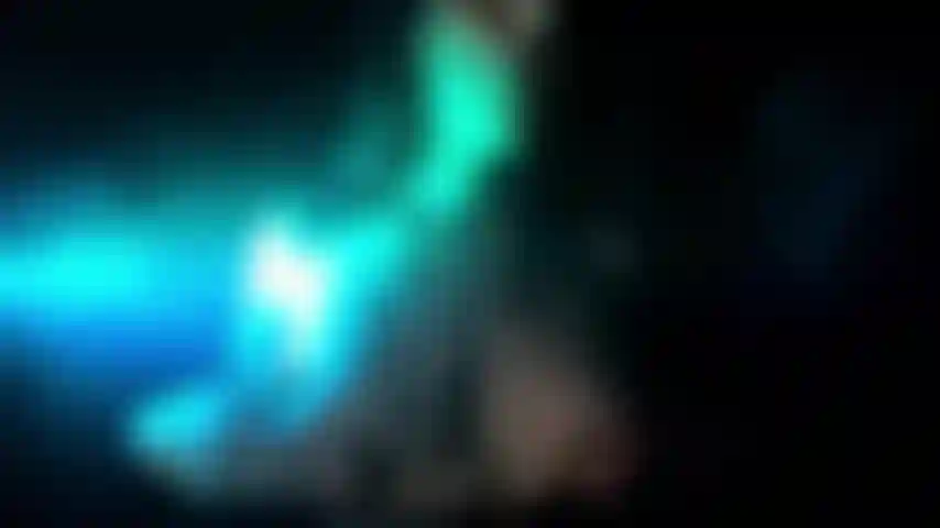 Spectacle de couleurs et de fumée.