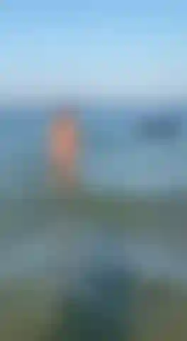 Naked in the sea.What can be more hot?