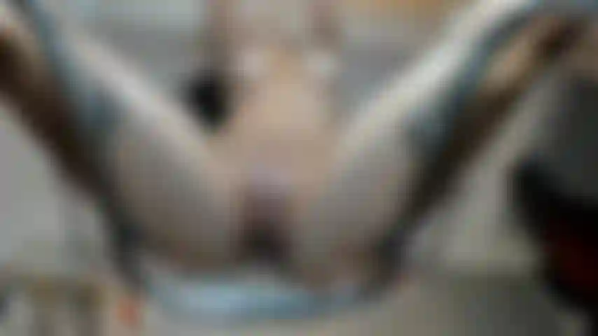 under glass chair view squirt and ride