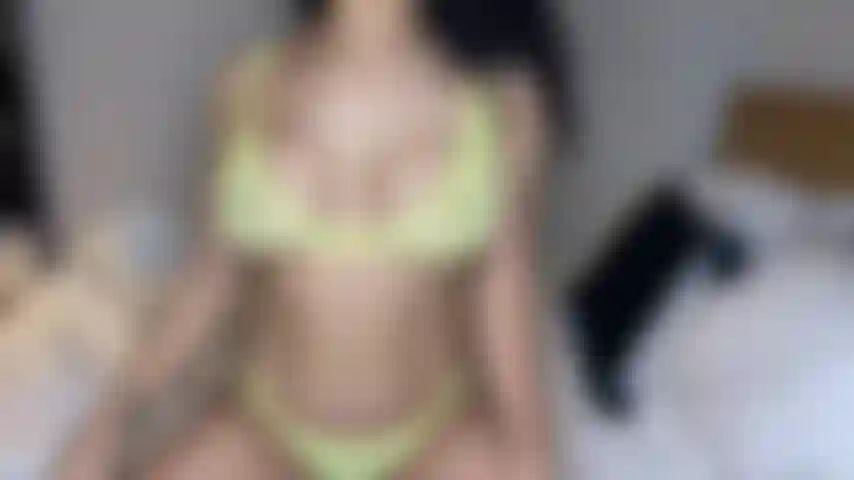 Ensemble de soutien-gorge jaune lapdance.