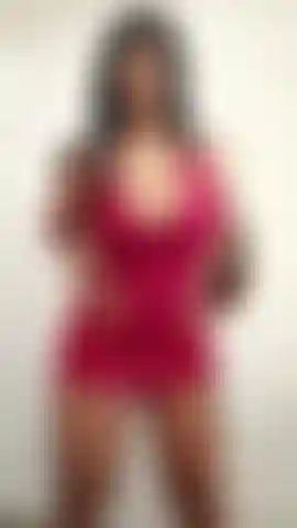 sexy hot lady in red dress without panties waiting for you