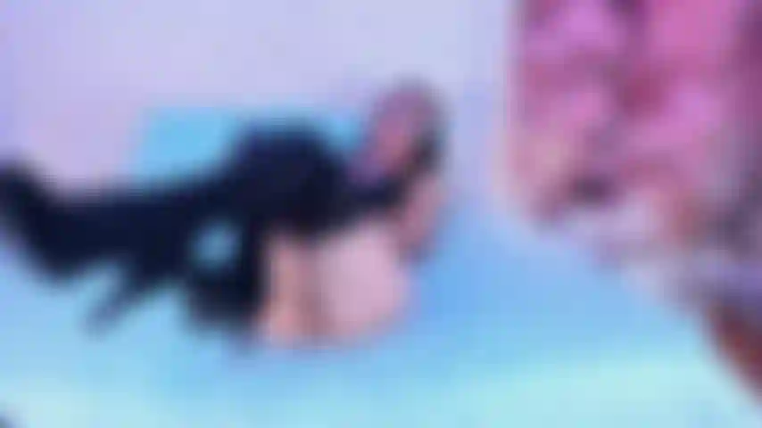 Riding the giant dildo like a desperate slut